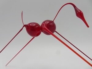 Glasbeest rood