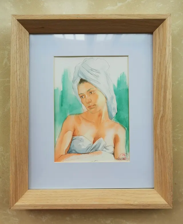 Portrait of lady