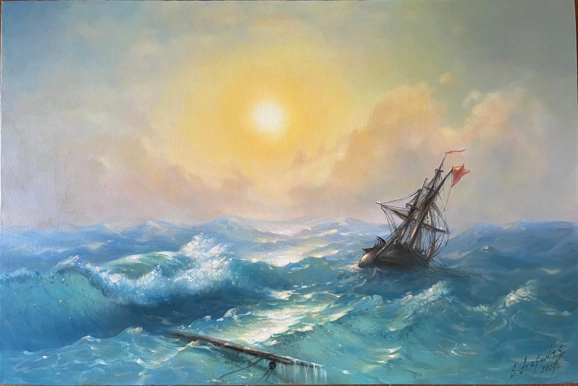 Storm at Sunset