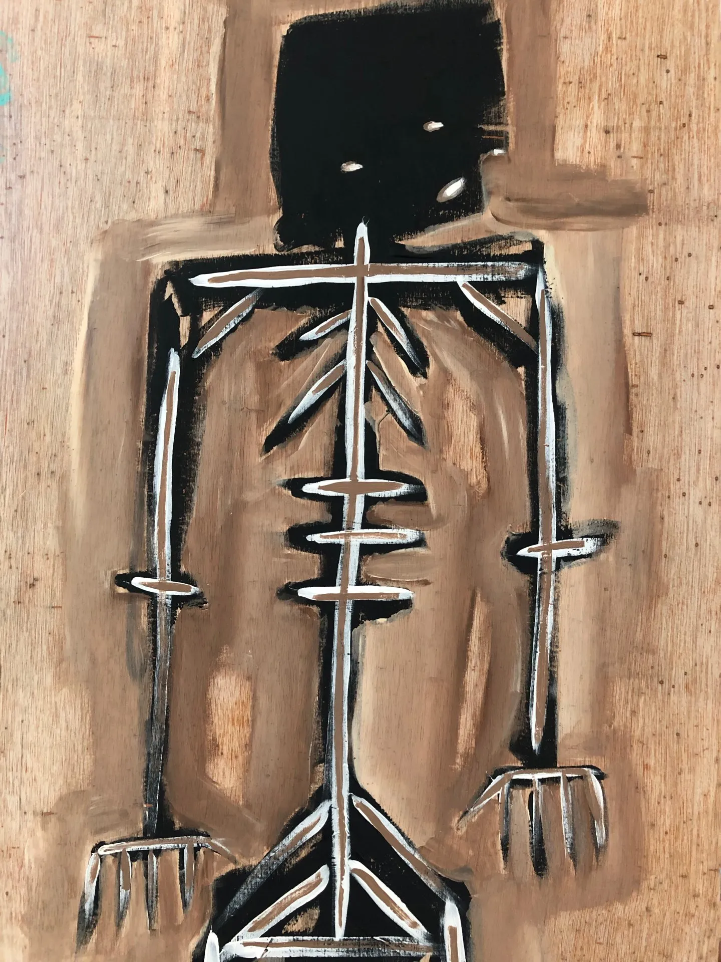 The back is beautiful · 2021 · 40×120 cm
