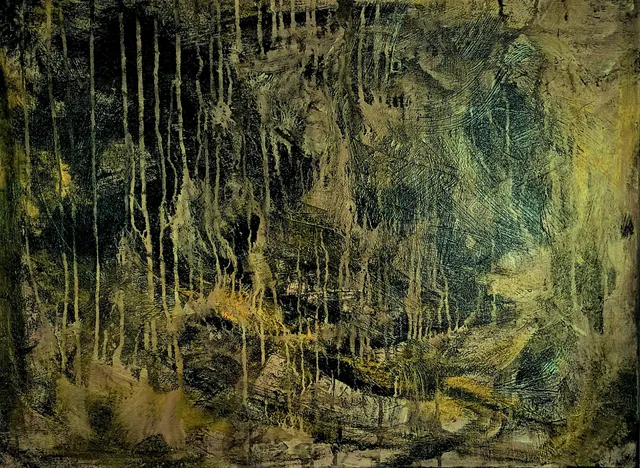 "Animal in cave"
