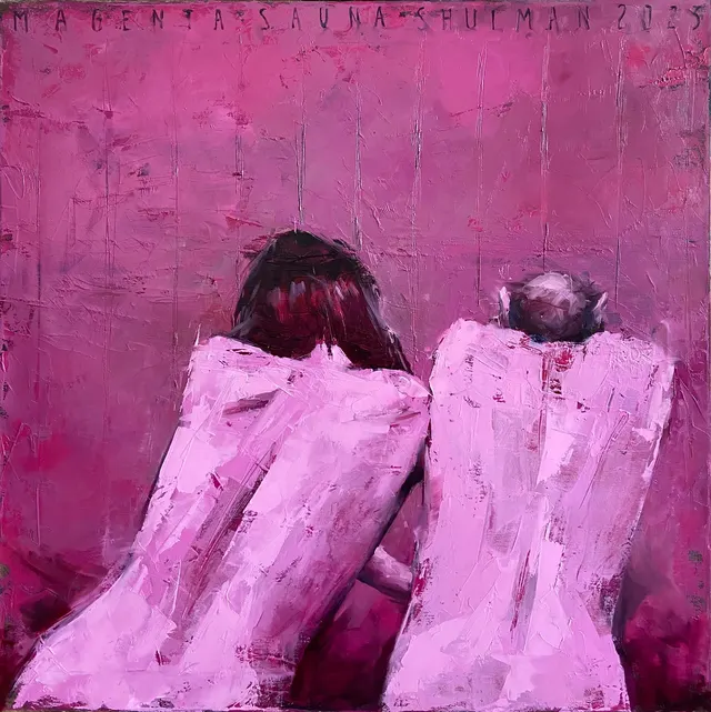 Magenta sauna.