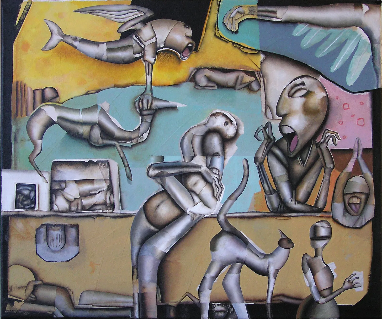 Departure · 2021 · 60×50 cm