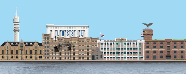 ZAAN INDUSTRIEEL PANORAMIC MONTAGE