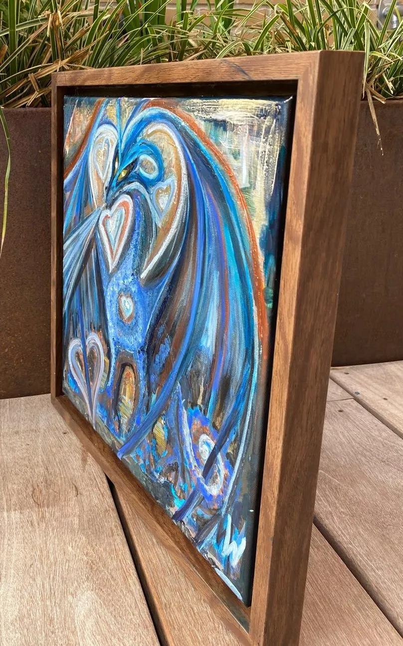 Heart Dragon (framed) — 3