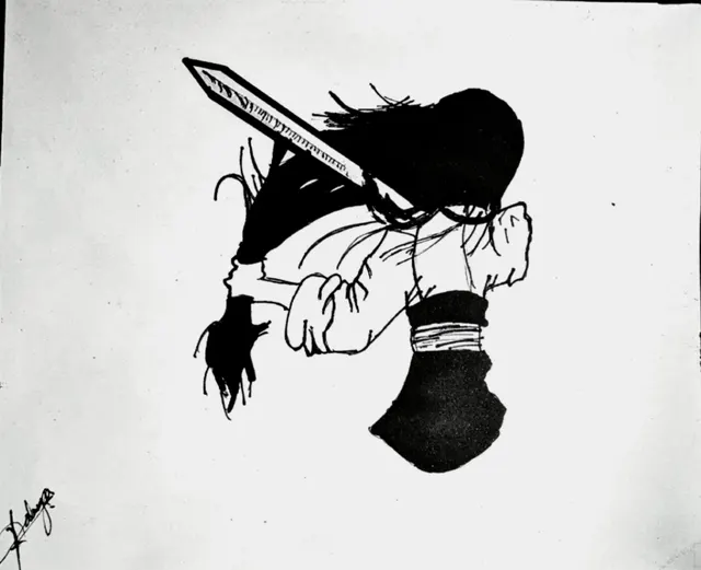 Veiled Warrior Girl