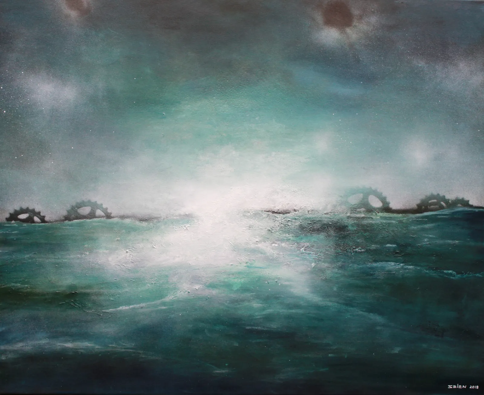 Nature · 2018 · 100×80 cm