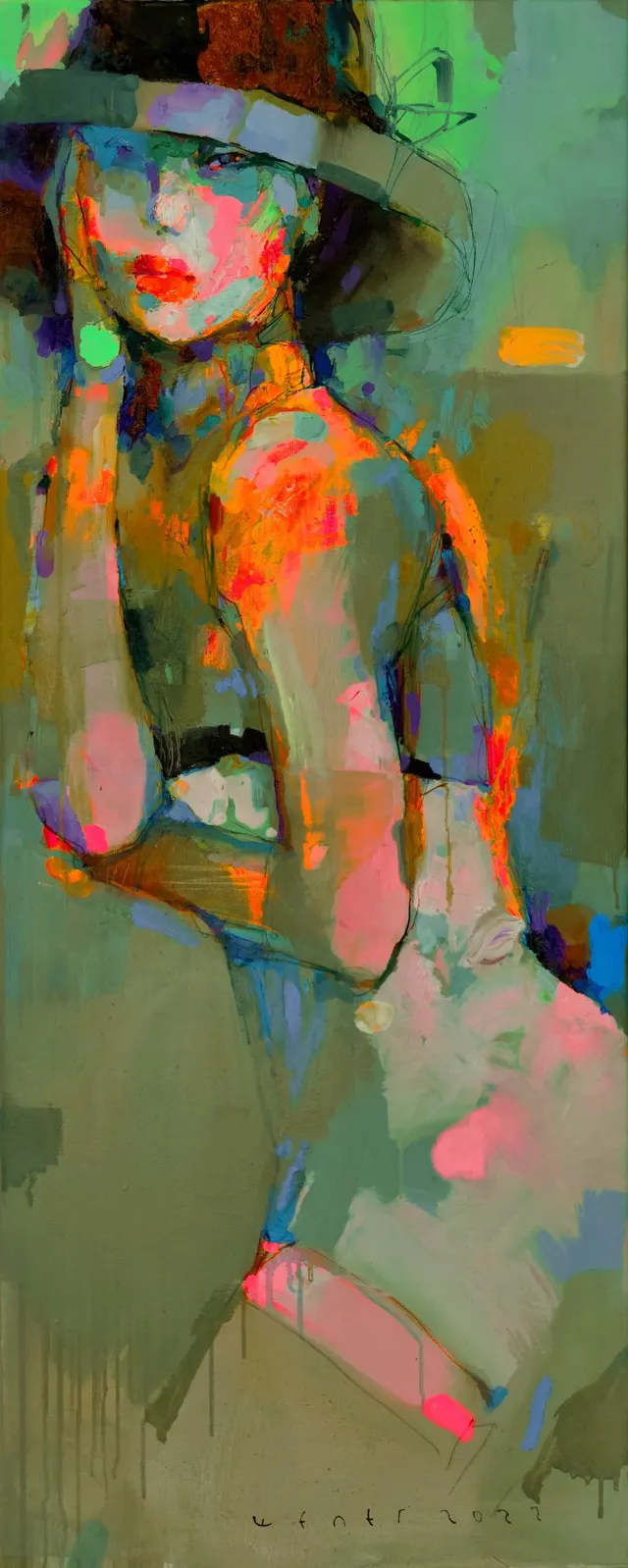 SERIES OF PAINTINGS "SUMMER VIBES" "SECOND FEELING"