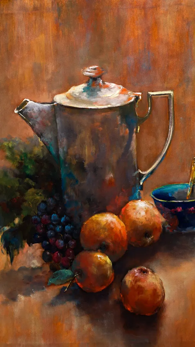 silver kettle