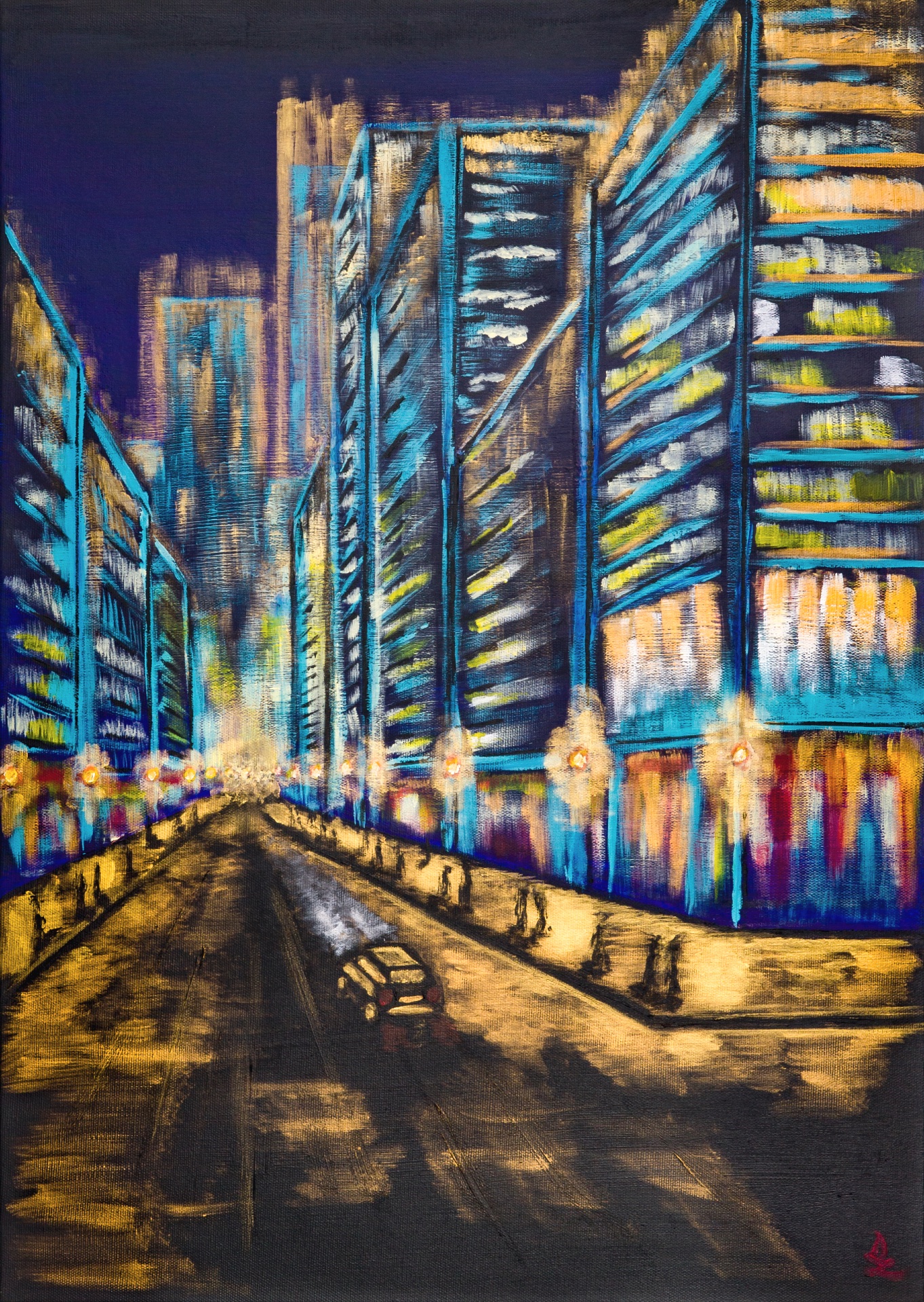 A Quiet City Night