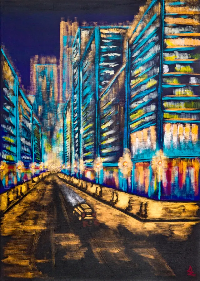 A Quiet City Night