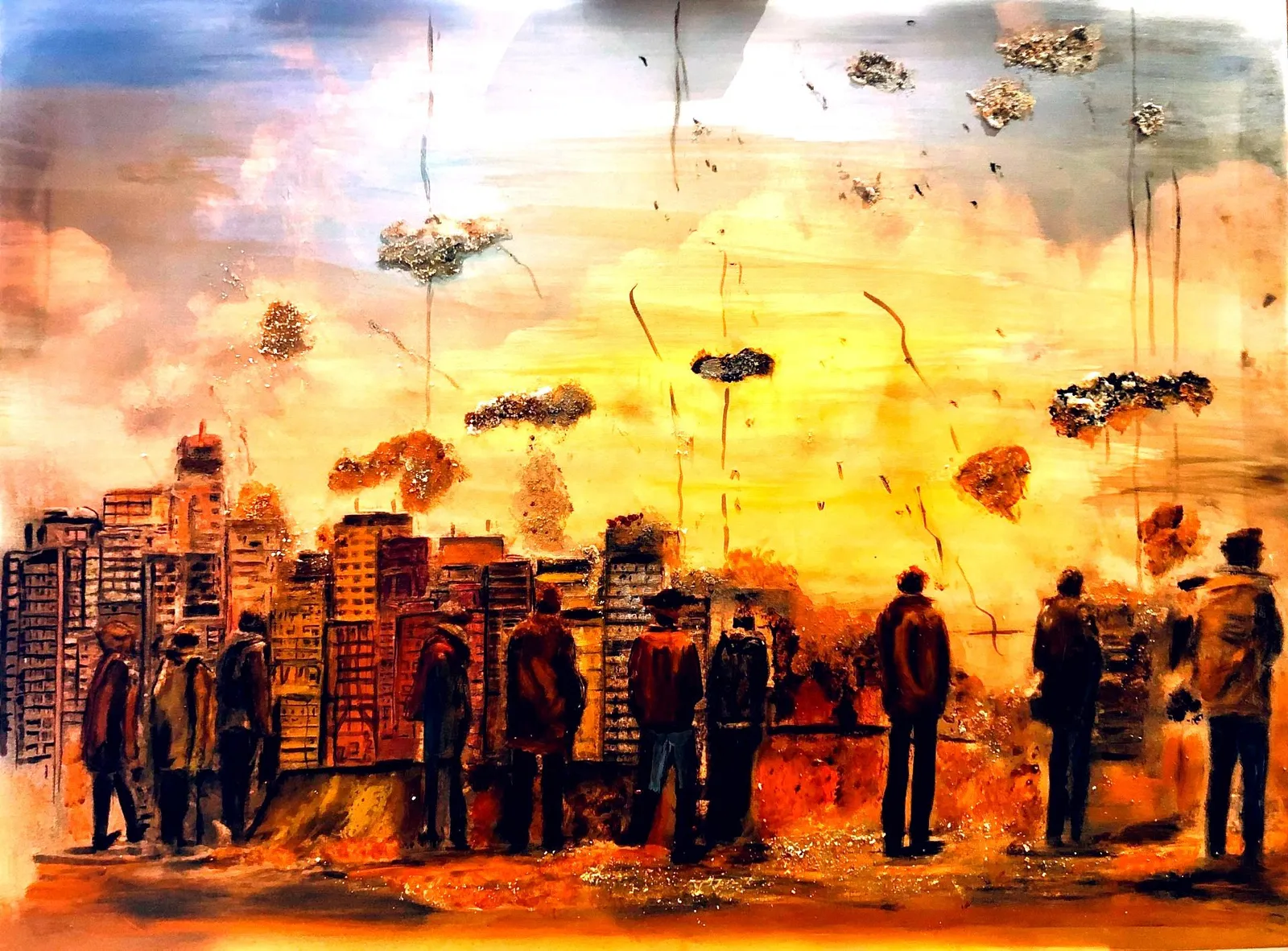 On Impact · 2023 · 80×60 cm
