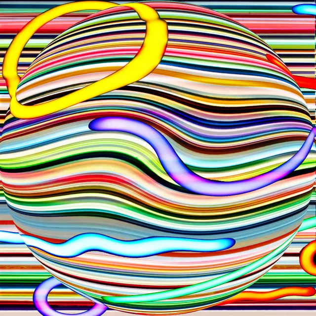 Abstract Lineair opus 663