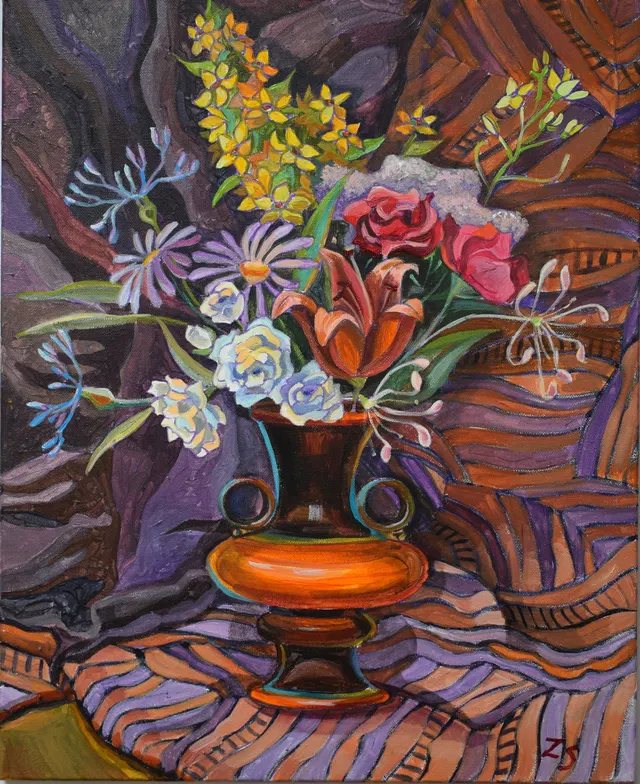 Purple Still Life