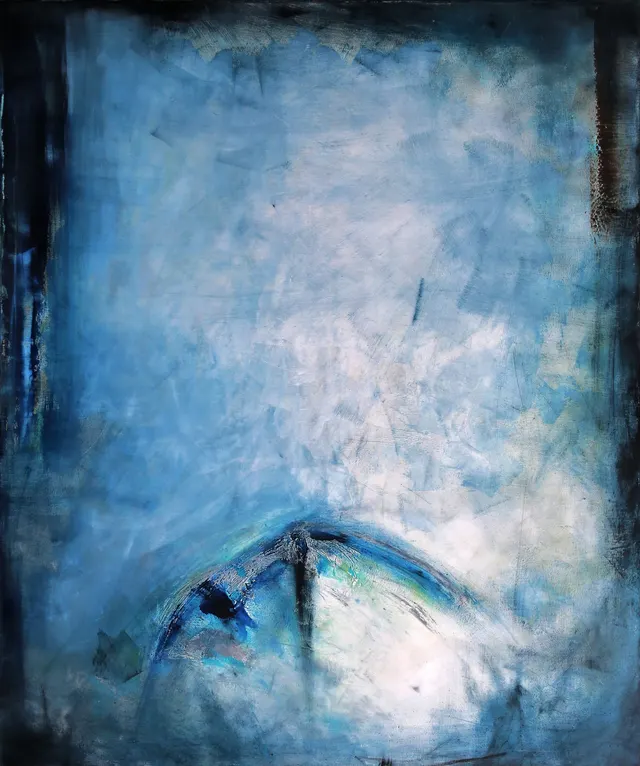 Oil painting - Blue Nature I