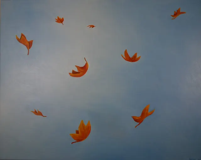 Dancing leaves