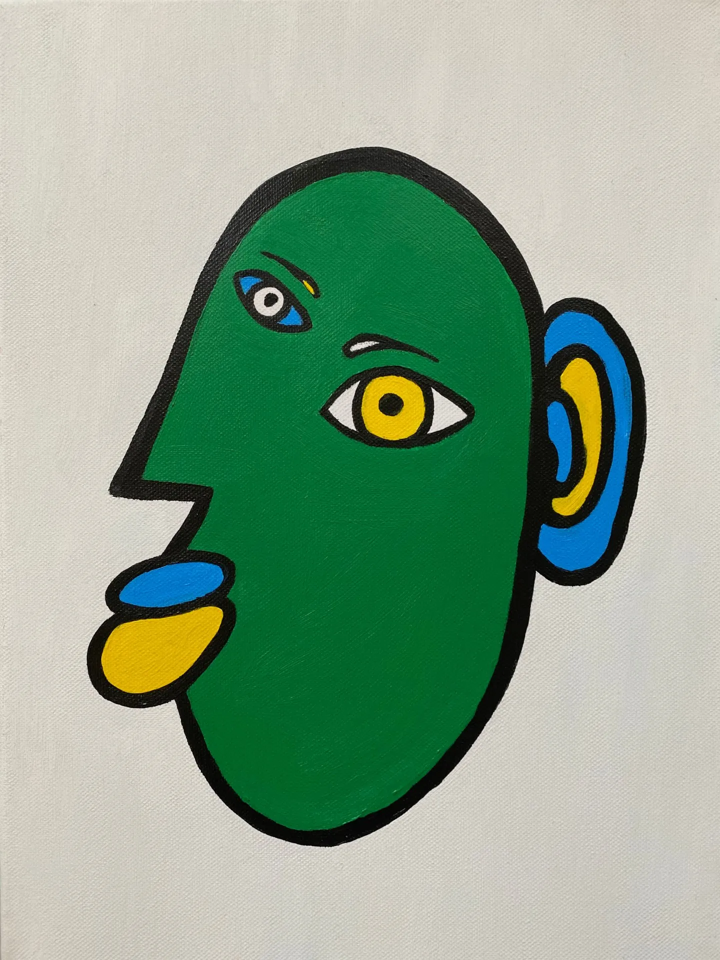 The fool · 2020 · 30×40 cm