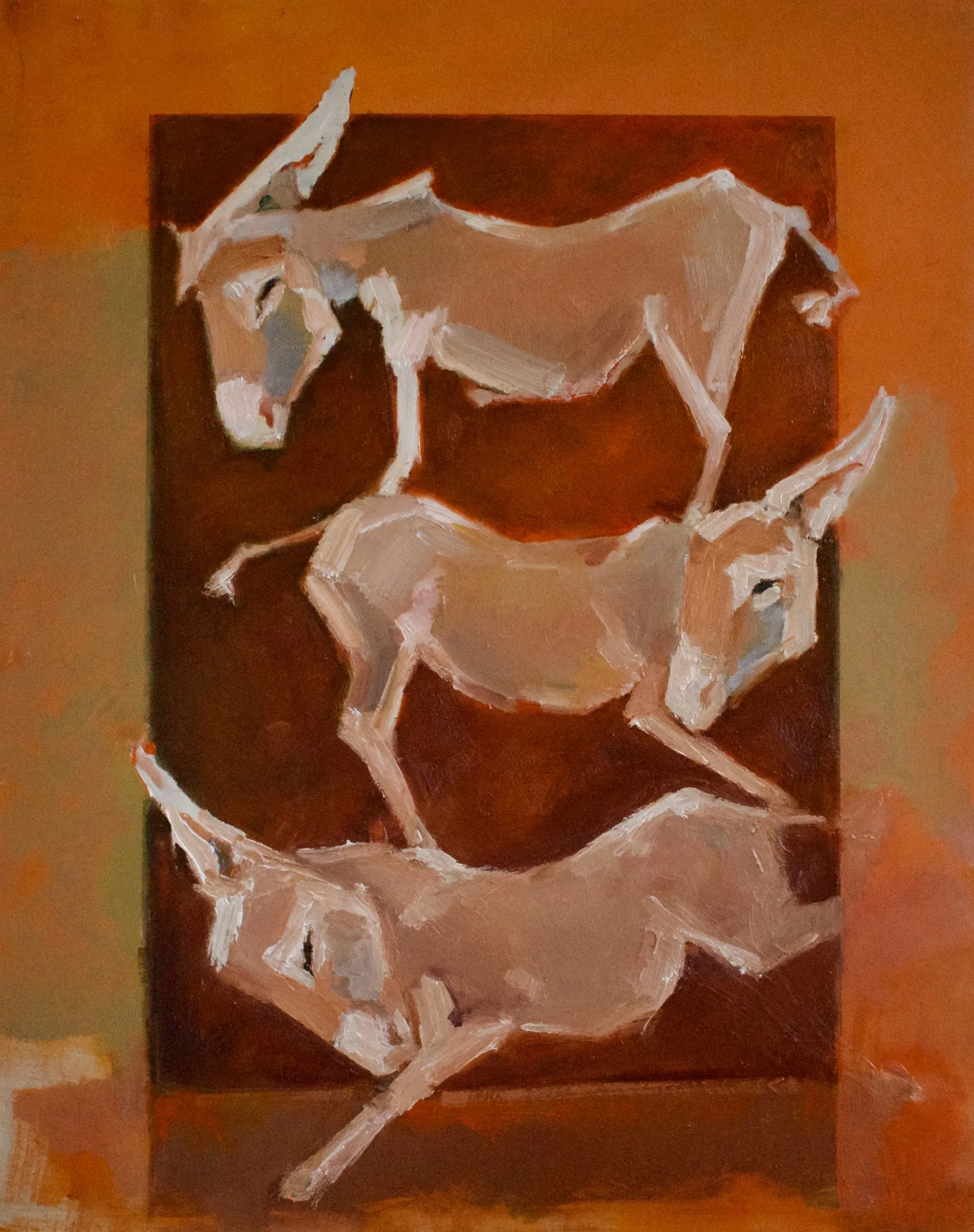 Ezeldag · 2025 · 40×50 cm