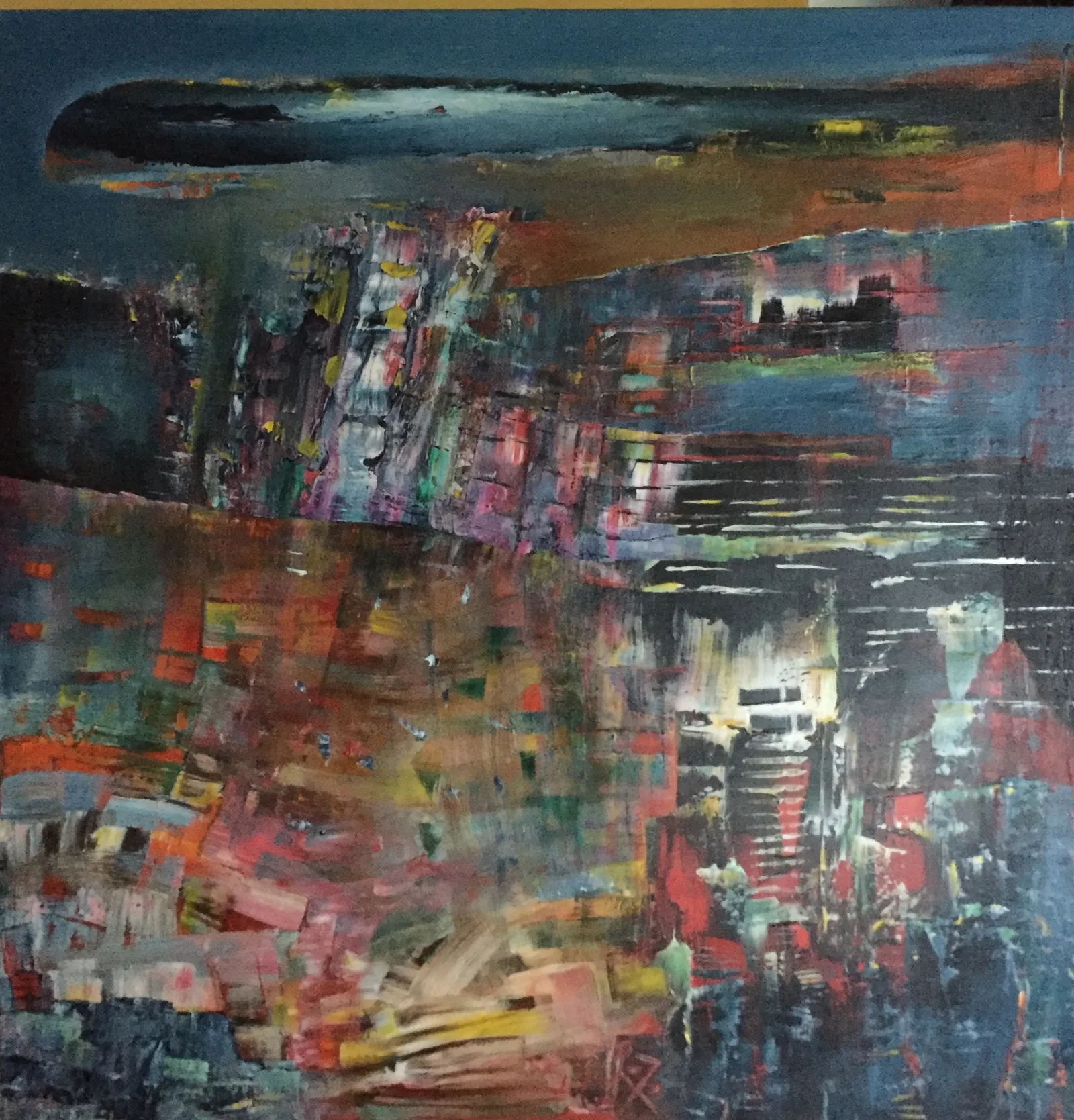 UNTITLED - ROJO 0038 · 2021 · 100×100 cm