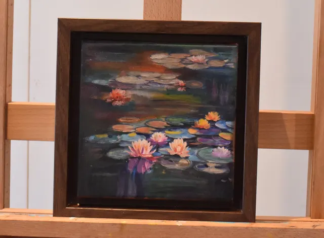 Floating Lilies (framed)