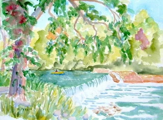 Weir at Graue Mill