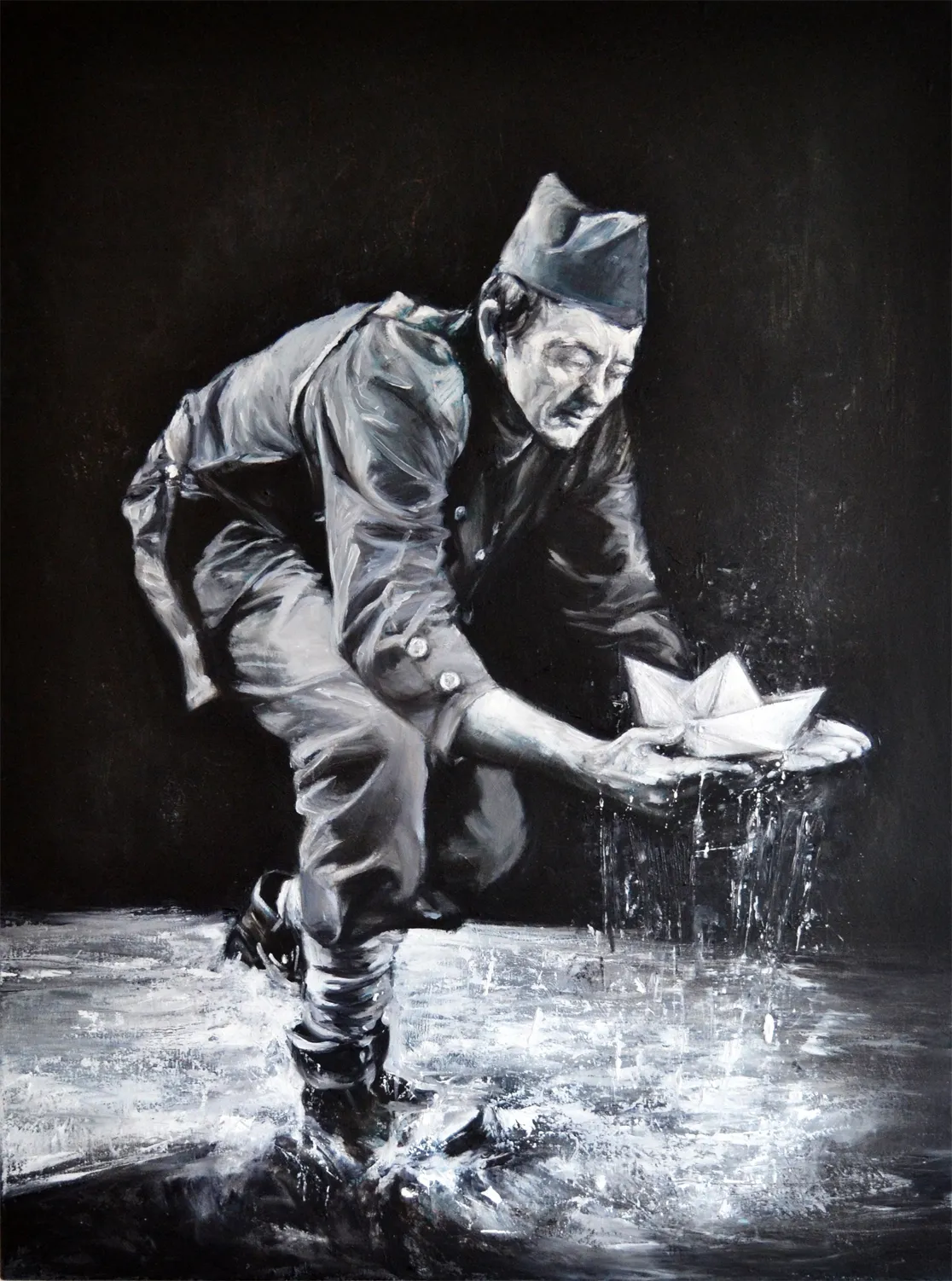 To believe · 2018 · 60×80 cm