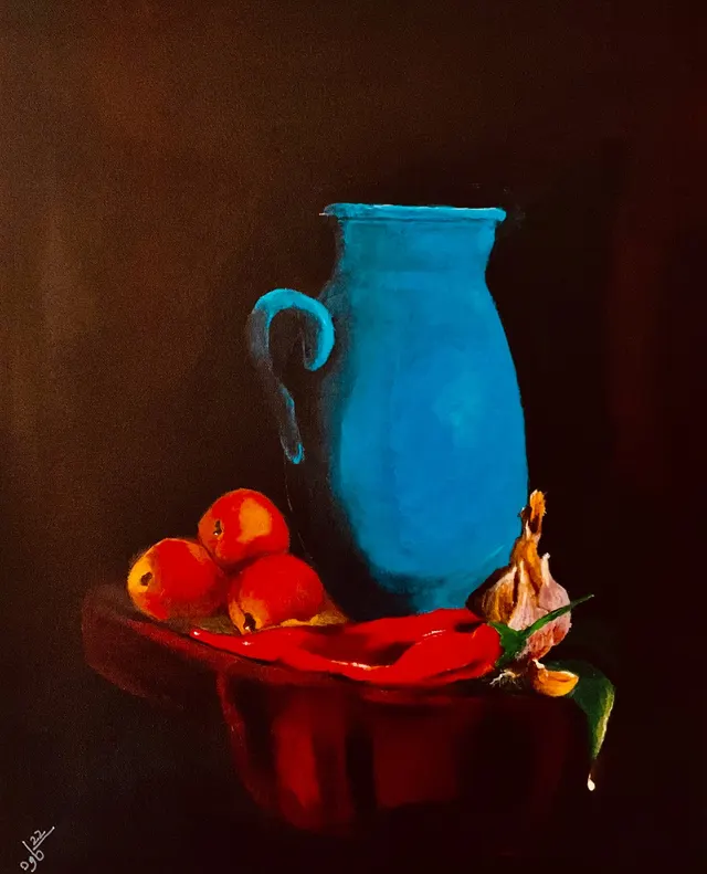 Royal Blue Clay Pottery