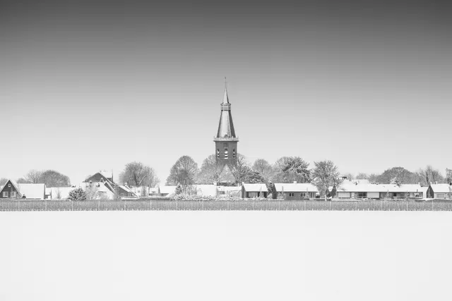 Church in Snow, single edition 1/1