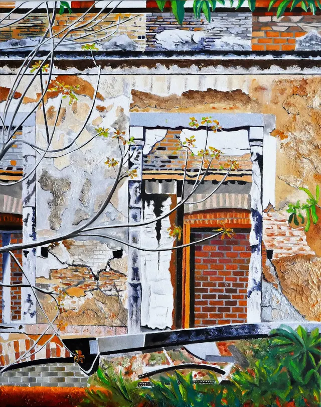 Walled up