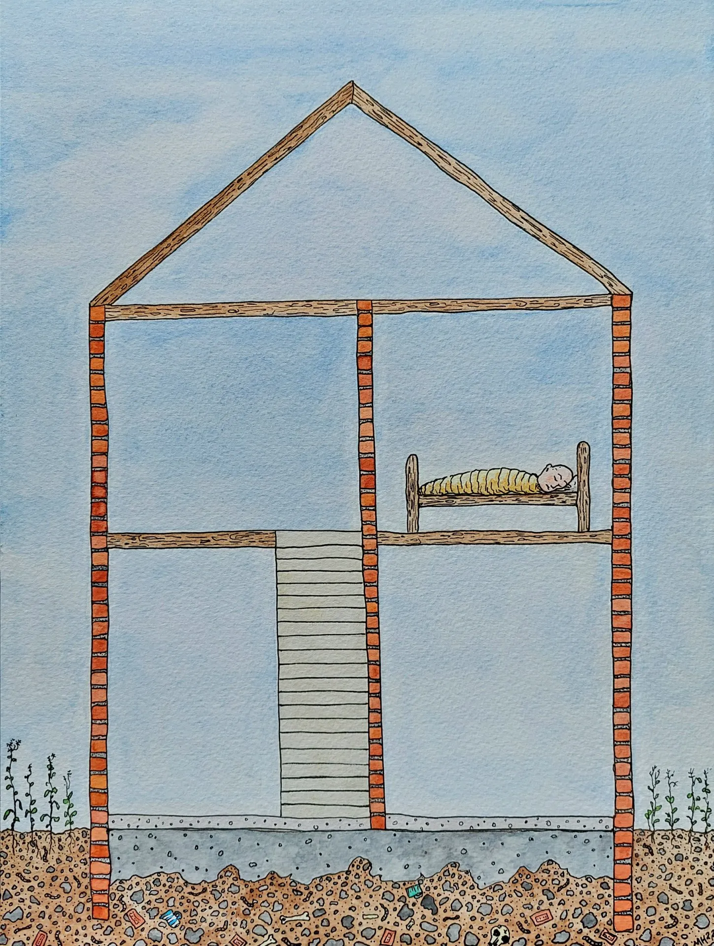 Home · 2022 · 24.7×33.1 cm
