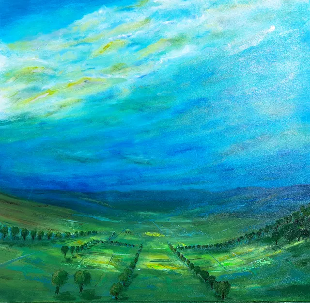 Calm and serene in Green II