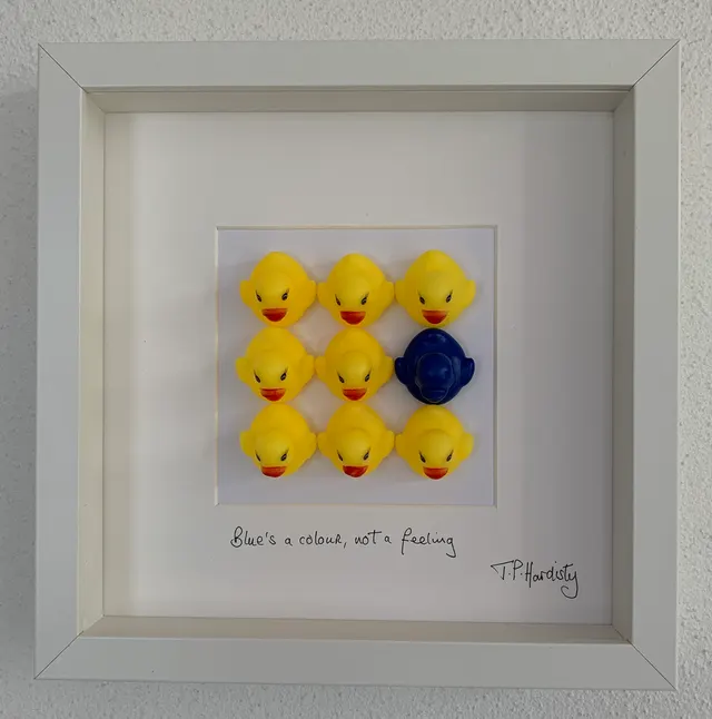 Blue's a colour, not a feeling