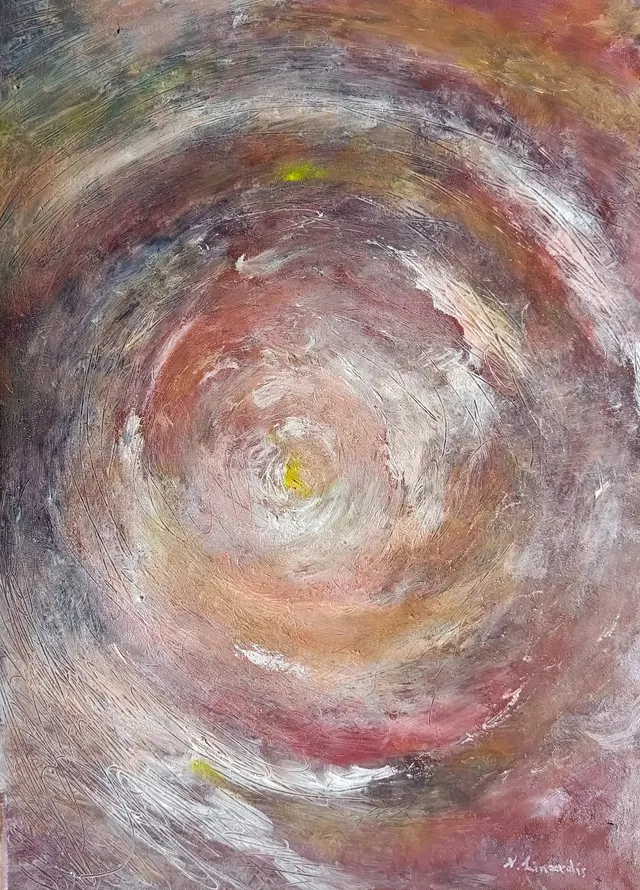 Pink galaxy