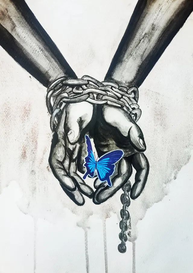 A man isn't truly free enough to fly