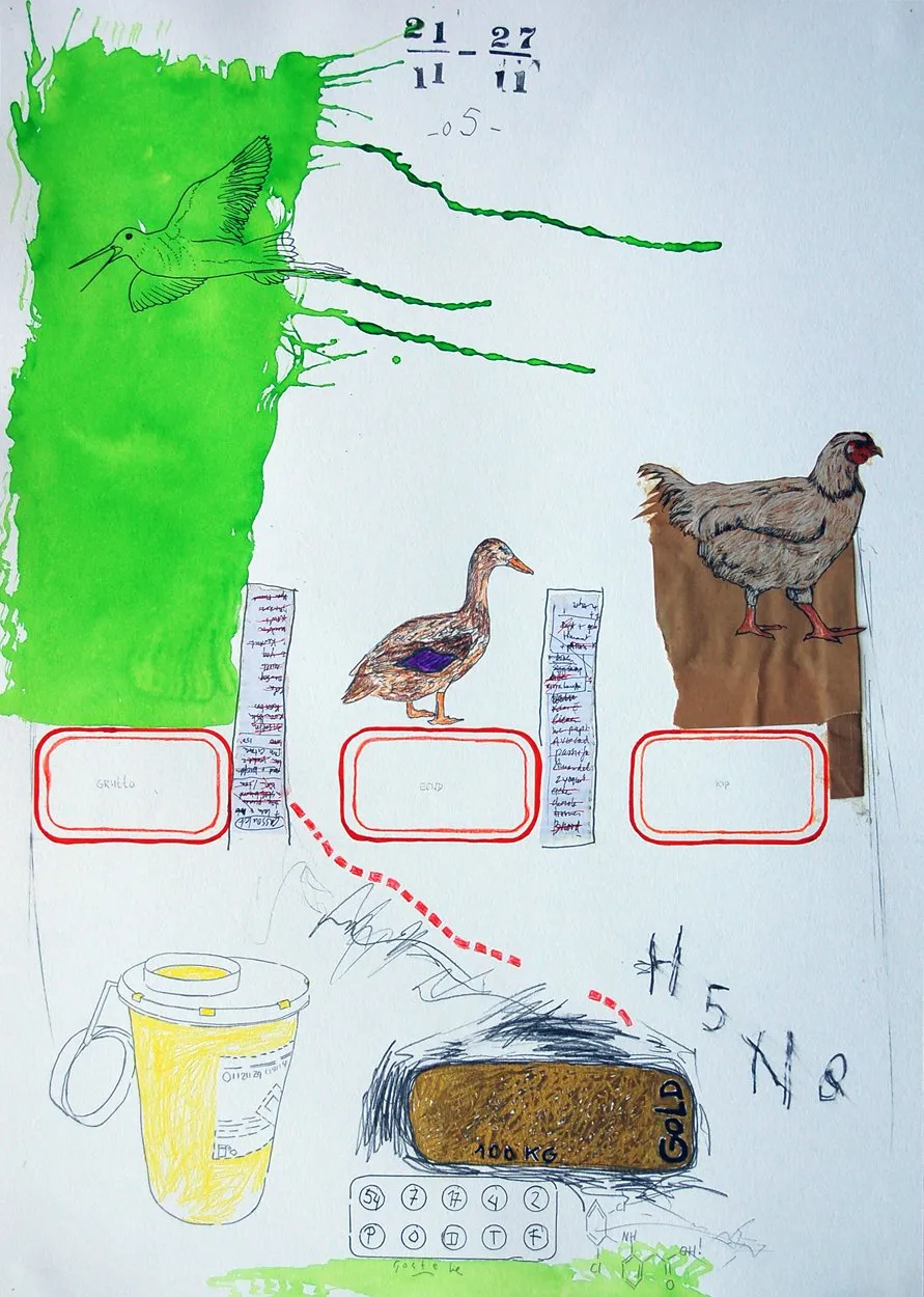 Bovenhuis (2) | Week 5 · 2016 · 50×70 cm