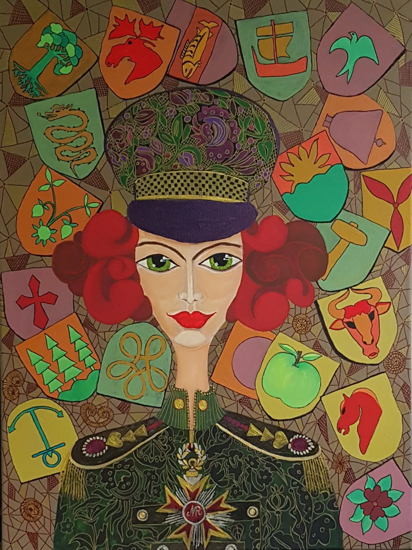 The Power Of The Present · 2020 · 60×80 cm