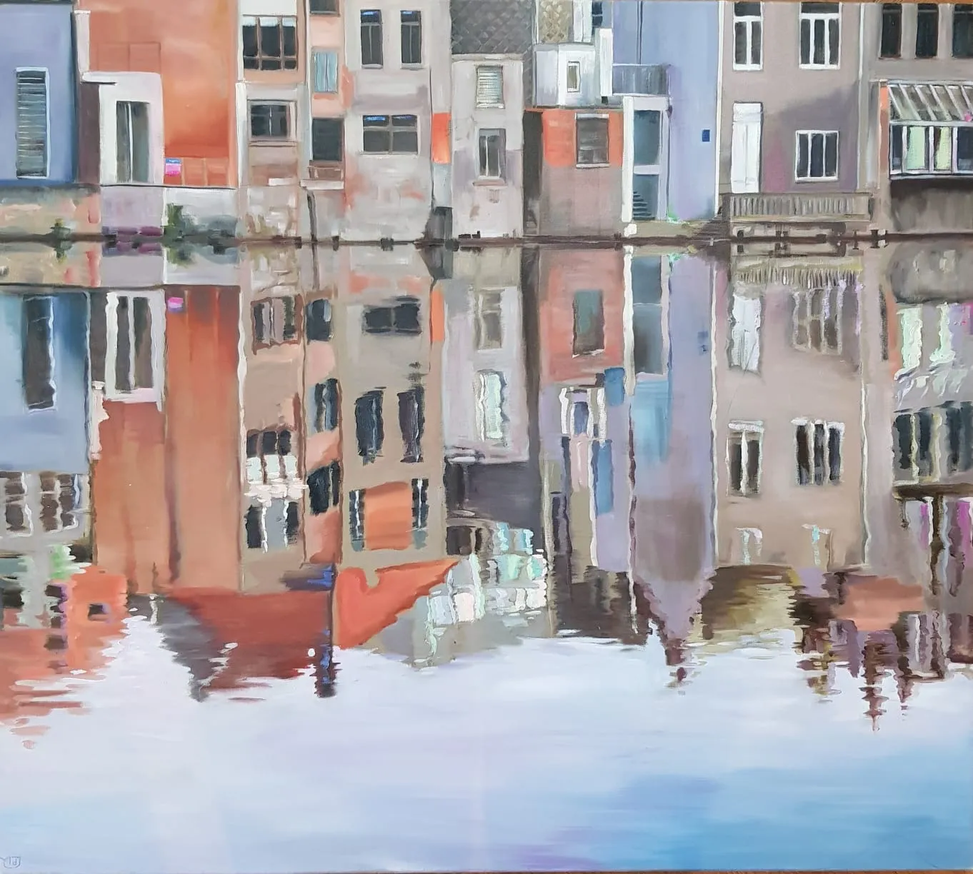 Ghent · 2020 · 90×80 cm