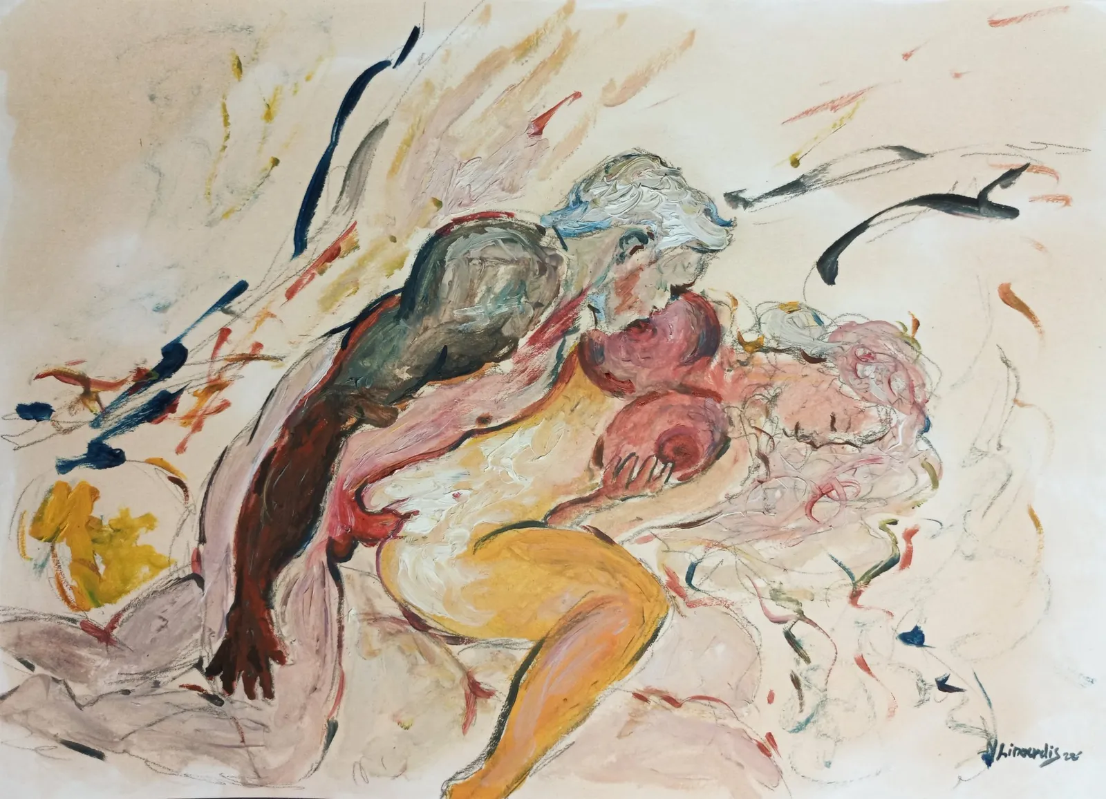 For her · 2022 · 29.7×21 cm