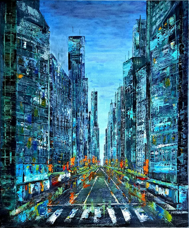 Newyork in blue IV