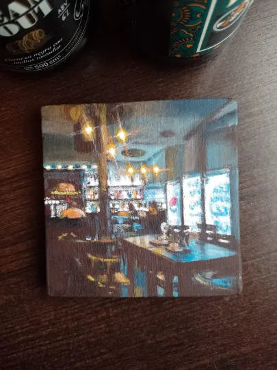 Painting of Argentinian Bar