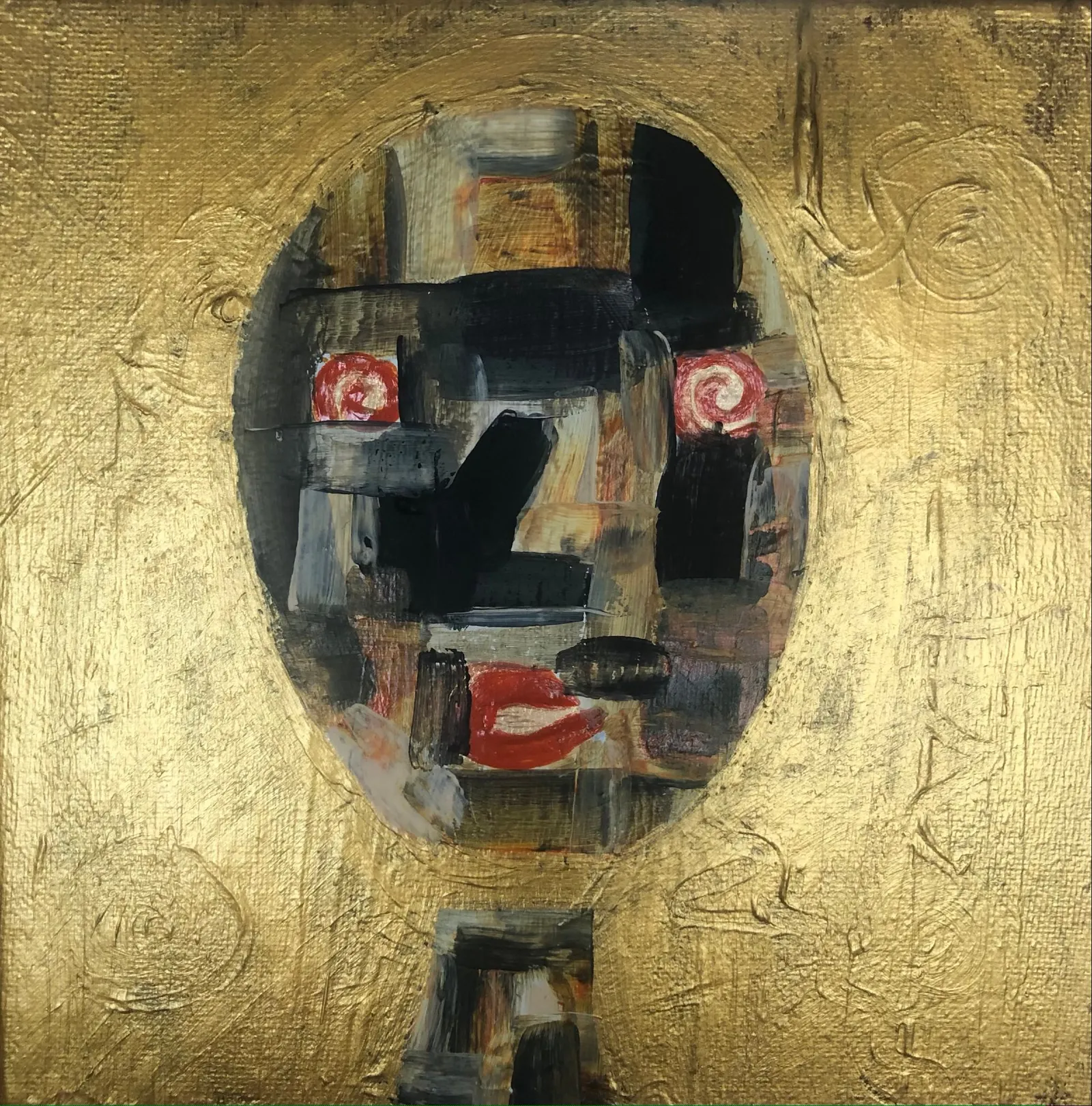 It's a mess · 2021 · 20×20 cm