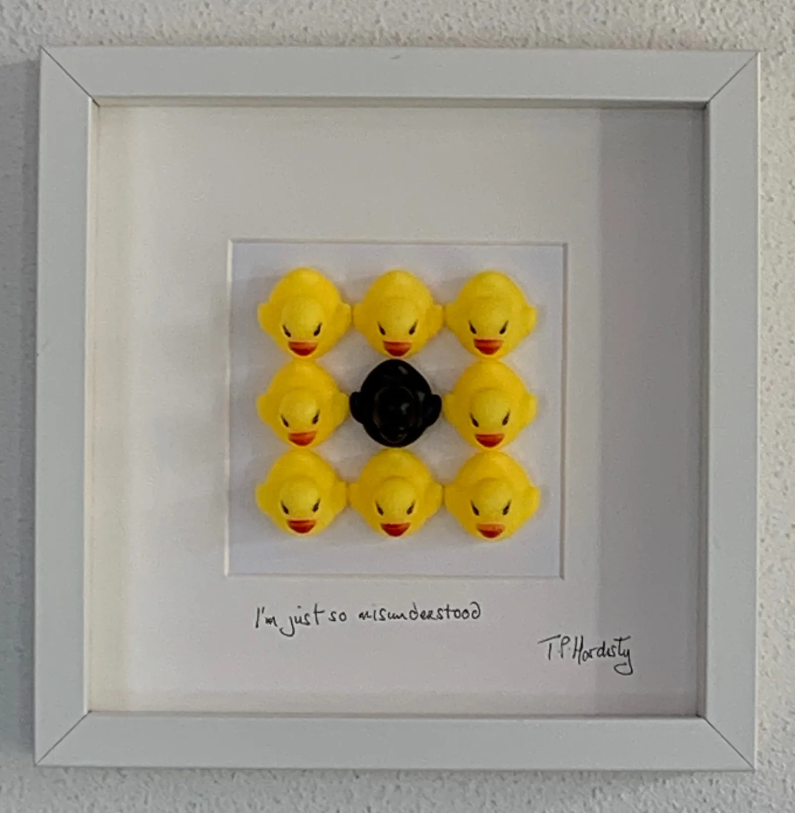 I'm just so misunderstood · 2025 · 25×25 cm