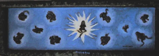 Praying frog