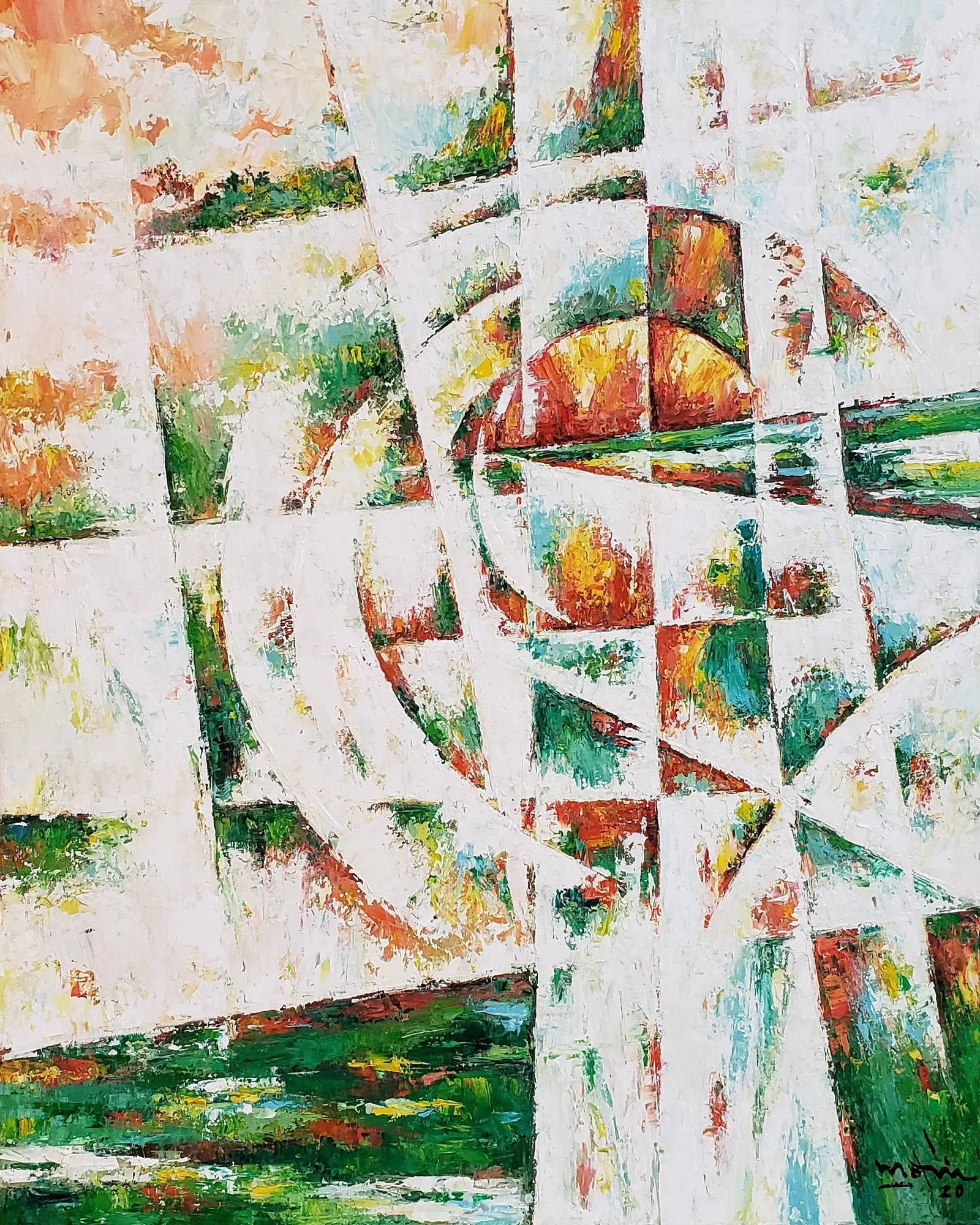 Sunrise · 2020 · 61×76.5 cm
