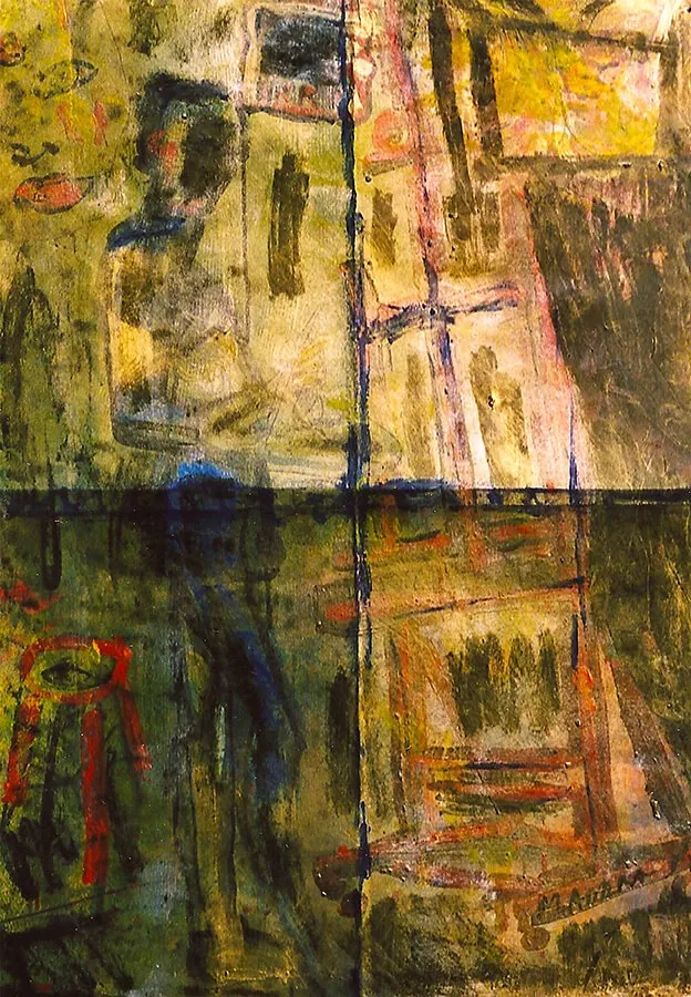 The Creative Process III Facing the Black Space