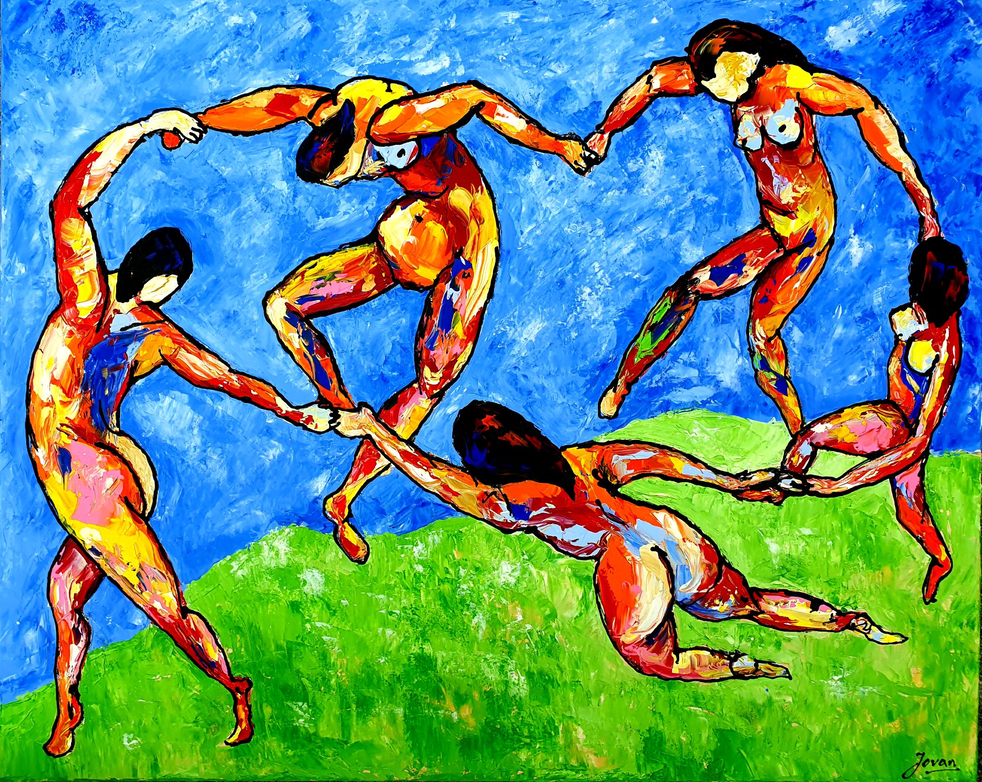 Colorful version of "La Dance"