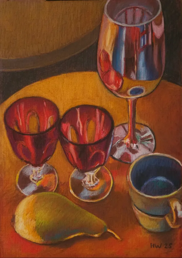 Still life red