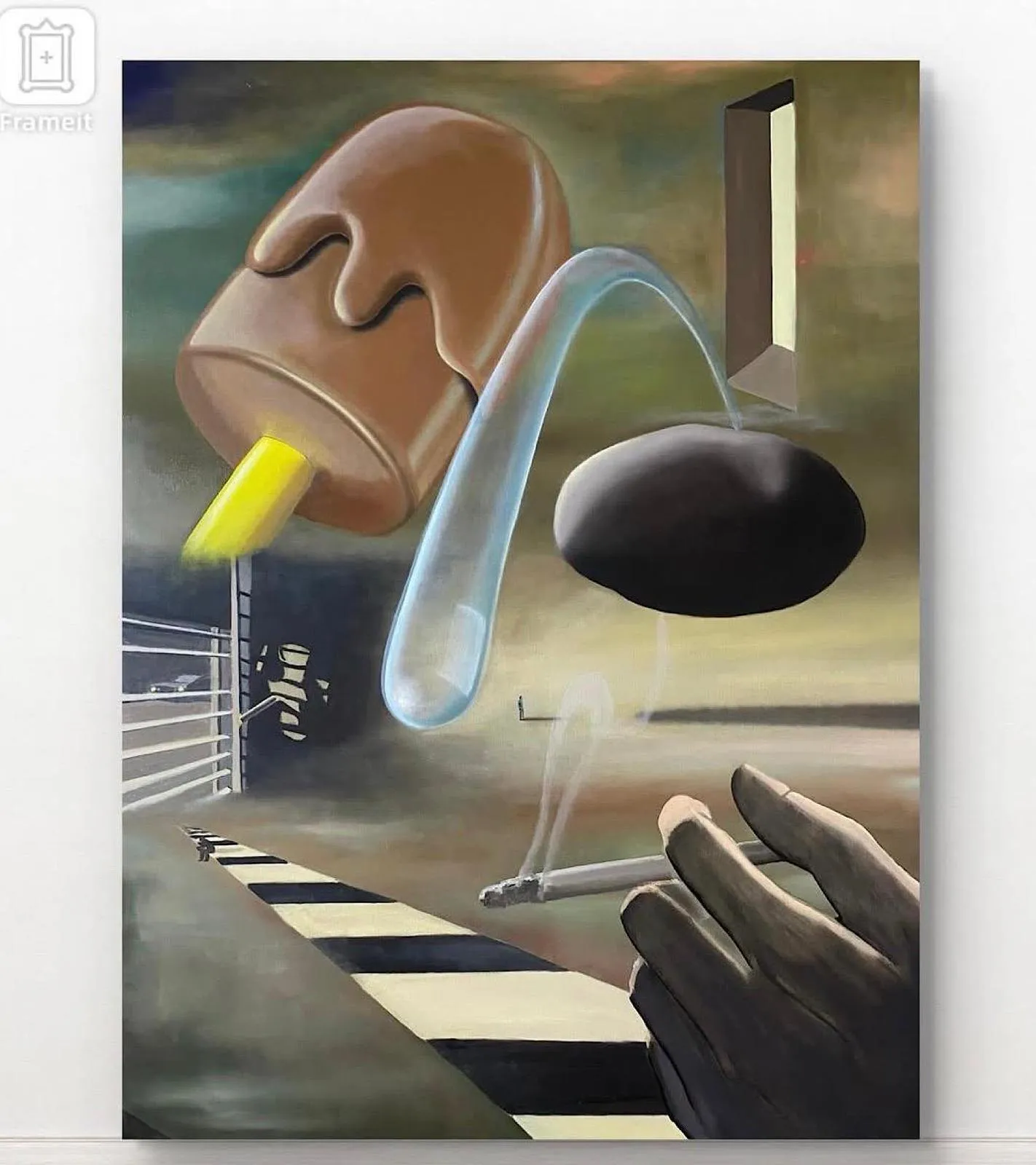 After Adolescence — Robert-Jan Poorter, oil on canvas — 2