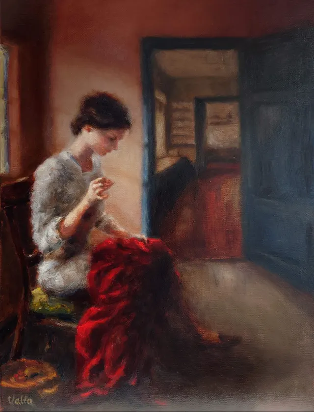 Mancini's Girl in Anchers Hus