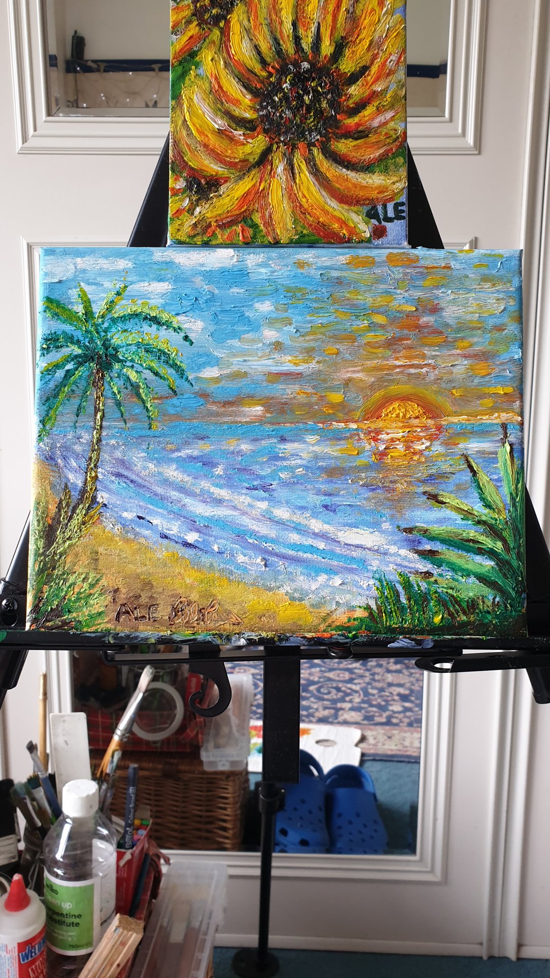 A Mediterranean Costal Scene